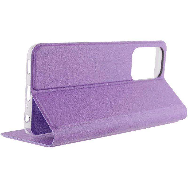 Елегантний чохол книжка GETMAN на Samsung Galaxy M34 5G – Бузковий. Фото 5 з 8