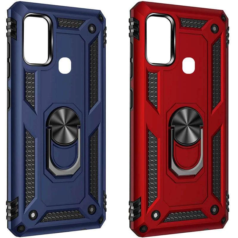 

Протиударний чохол Serge Ring з кільцем на Samsung Galaxy M30s / M21
