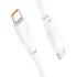 Дата кабель Hoco X93 Force Type-C to Type-C 100W (2m) – White. Фото 5 из 6