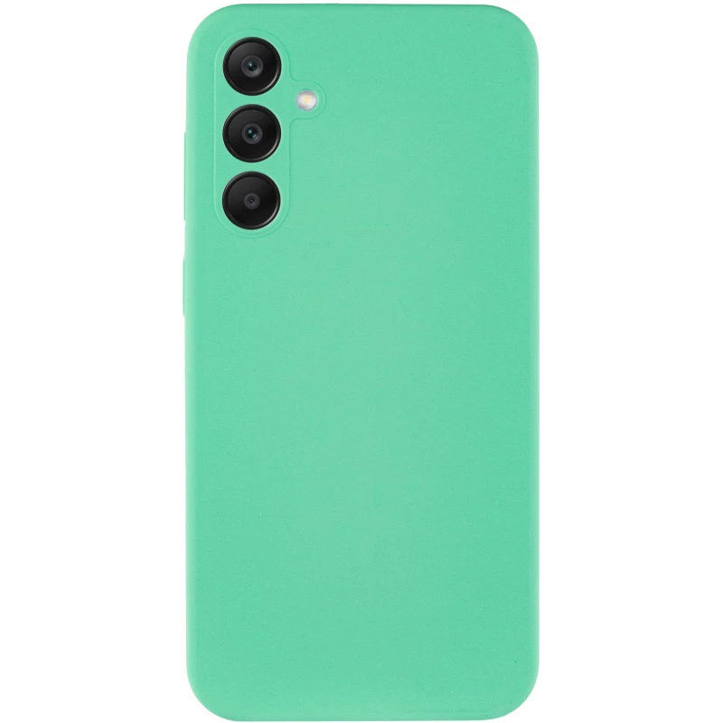Чохол Silicone Case Lakshmi Plus з закритою камерою на Samsung Galaxy A55 – Ментоловий / Mint. Фото 3 з 7