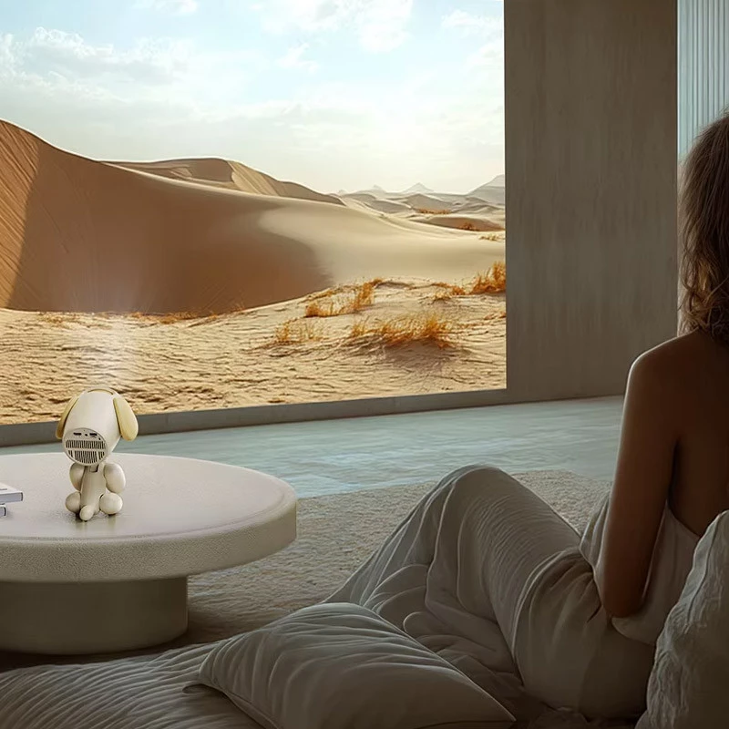 Проектор 4k Android JY320 – Biege. Фото 6 з 6