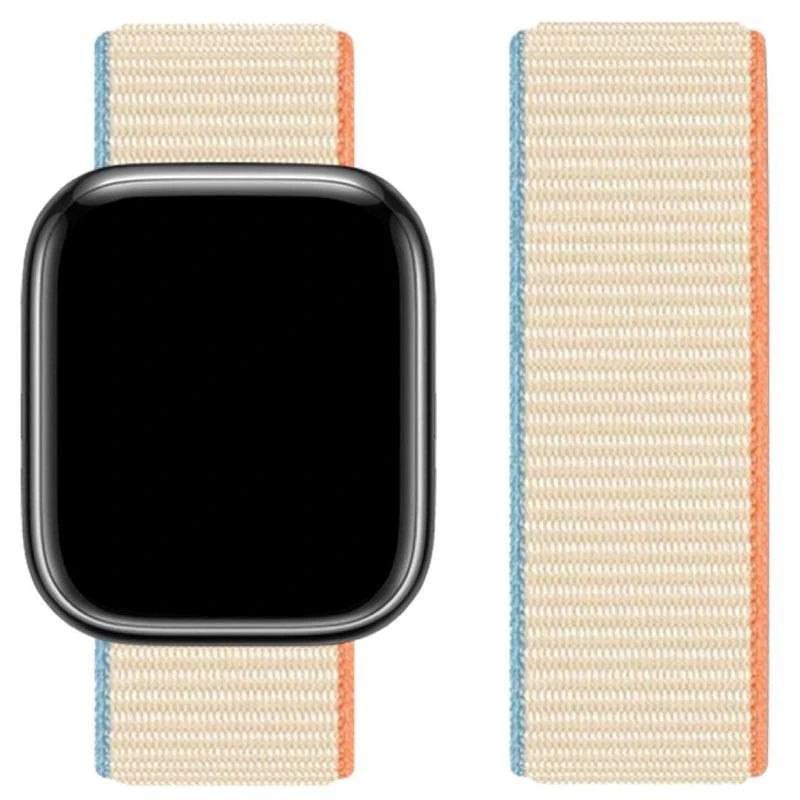 

Ремінець Hoco WA02 Original series Apple watch (38/40/41mm) (Milky White)