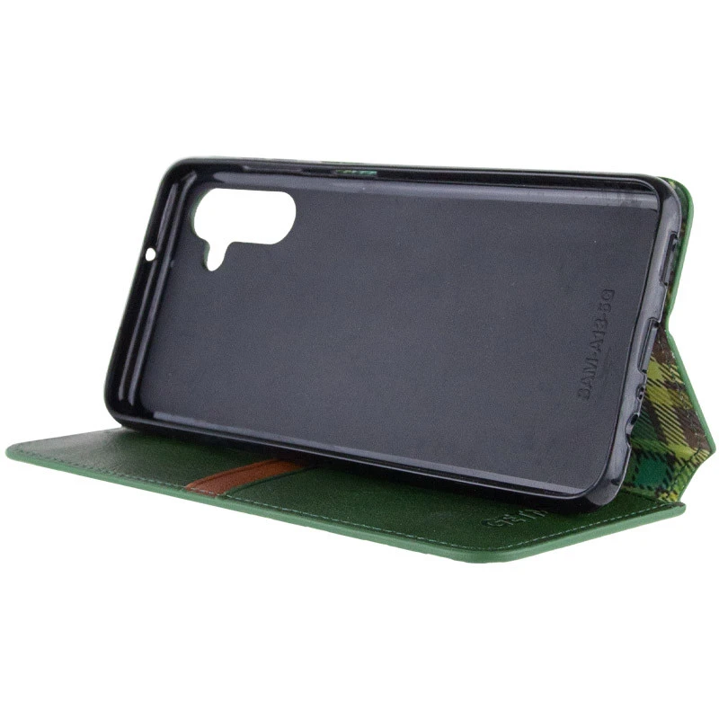 Чохол книжка GETMAN Cubic для Samsung Galaxy A27 – Зелений. Фото 5 з 8