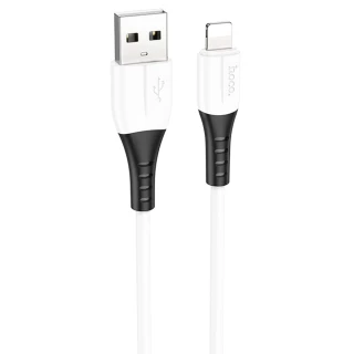 Дата кабель Hoco X82 Silicone USB to Lightning 2.4A (1m) фото 1 з 4