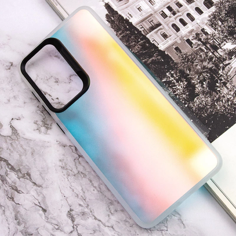 Чохол який світиться в темряві на Samsung Galaxy S23+ – Pink / Purple. Фото 2 з 5