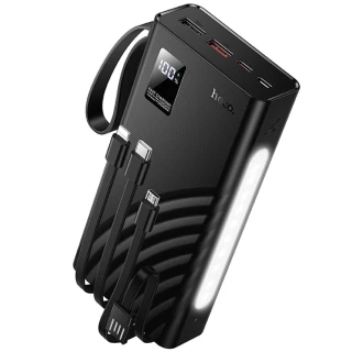 Портативное ЗУ Power Bank Hoco J155 Shine 22.5W+PD20W with 4 cables 20000 mAh фото 1 из 1
