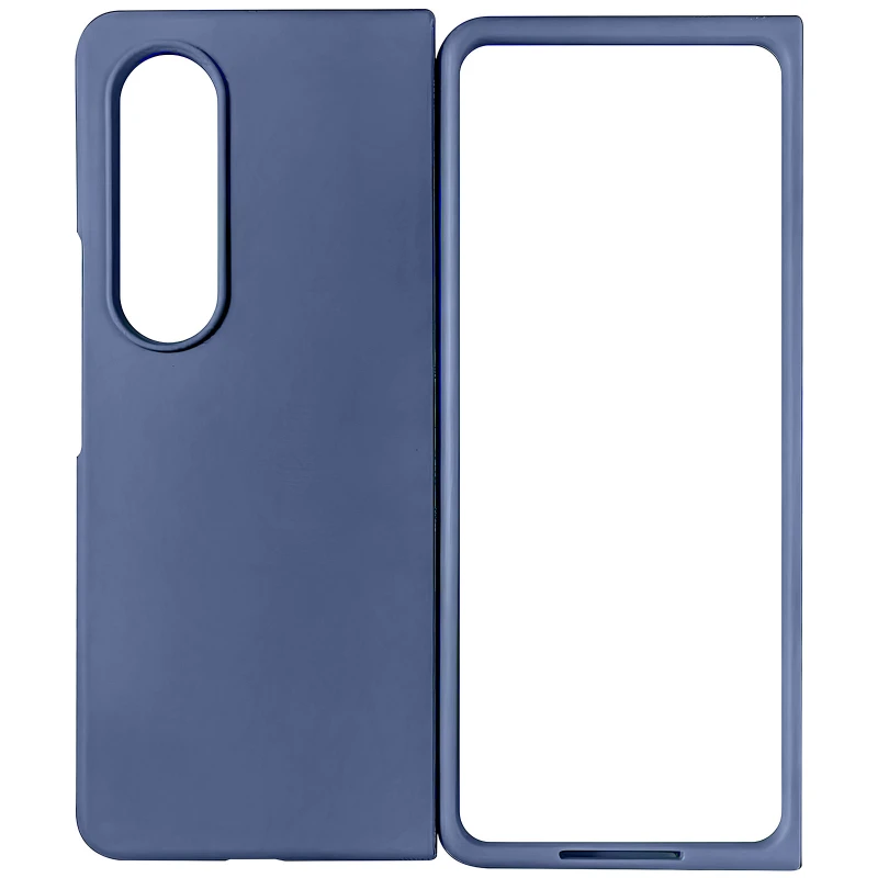 Чохол Foldables Silicone Cover Lakshmi (AAA) для Samsung Galaxy Z Flip7 – Темно-синій / Midnight blue. Фото 3 з 7