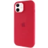 Чохол Silicone Armor Max with MagSafe для Apple iPhone 11 (6.1") – Червоний / Deep Red. Фото 3 з 9