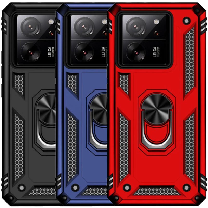 Противоударный чехол Serge Ring с кольцом для Xiaomi 13T фото 1 из 1