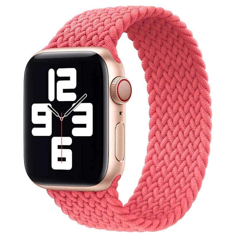 

Ремінець Braided Solo Loop для Apple watch 42mm/44mm 155mm (Рожевий)
