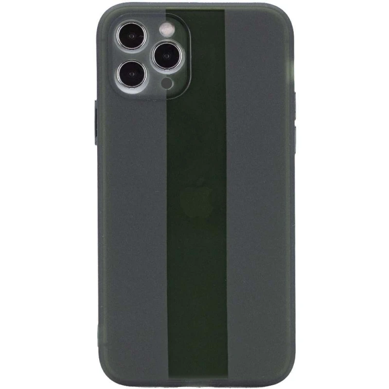 

Чехол TPU Glossy Line с защитой камеры для Apple iPhone 12 Pro Max (6.7") (Черный), Чорний