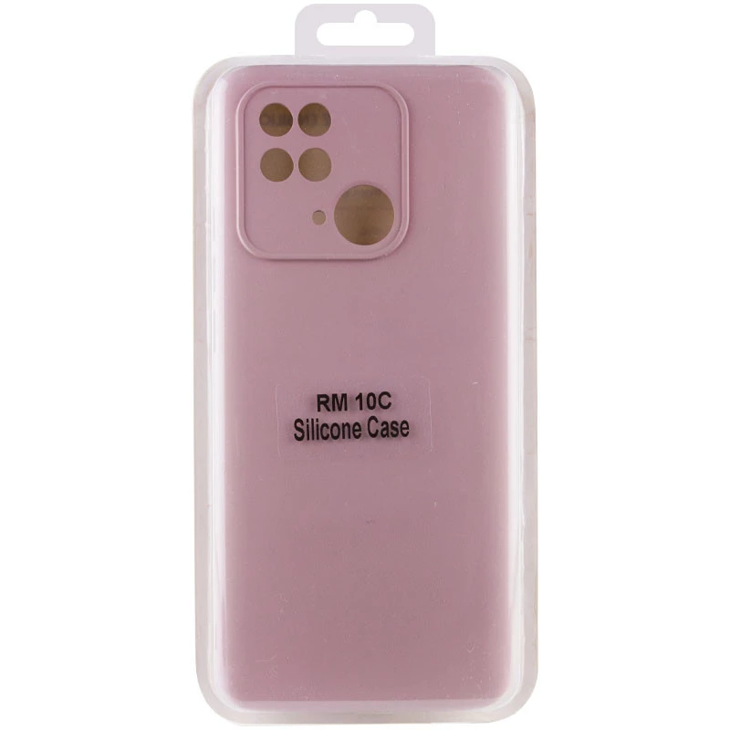 Чохол Silicone Case Lakshmi Plus з закритою камерою на Xiaomi Redmi 10C – Рожевий / Pink Sand. Фото 5 з 5