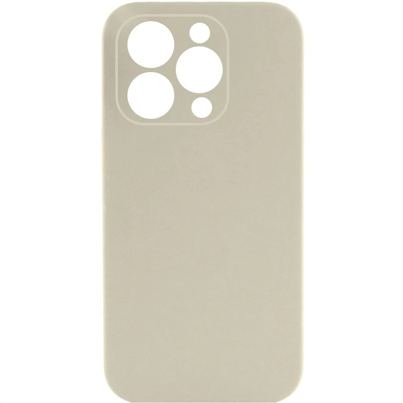 Чохол Silk Full Camera Protective (AA) NO LOGO для Apple iPhone 13 Pro Max (6.7") – Бежевий / Antigue White. Фото 1 з 1
