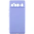 Цветной силиконовый чехол GETMAN с закрытой камерой на Motorola Edge 60 Pro – Сиреневый / Dasheen. Фото 1 из 1