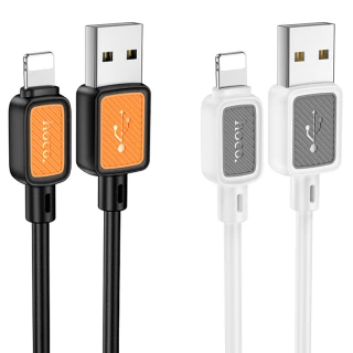 Дата кабель Hoco X108 Benefit USB to Lightning 2.4A (1m) фото 1 з 2