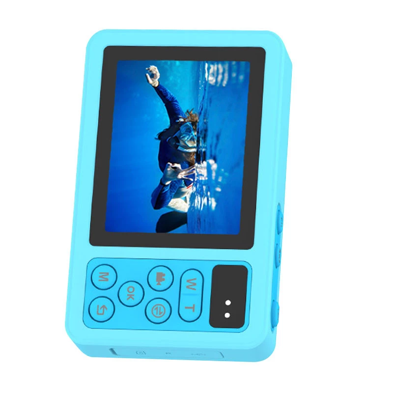 Дитяча водонепроникна цифрова камера D70 – Blue. Фото 3 з 5