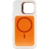 Чохол TPU+PC Jewel Sparkle with MagSafe для Apple iPhone 16 Pro Max – Orange Sparkle. Фото 4 з 7