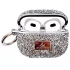TPU чохол Bling World Rock Diamond для навушників AirPods 1/2 – Срібний. Фото 4 з 8