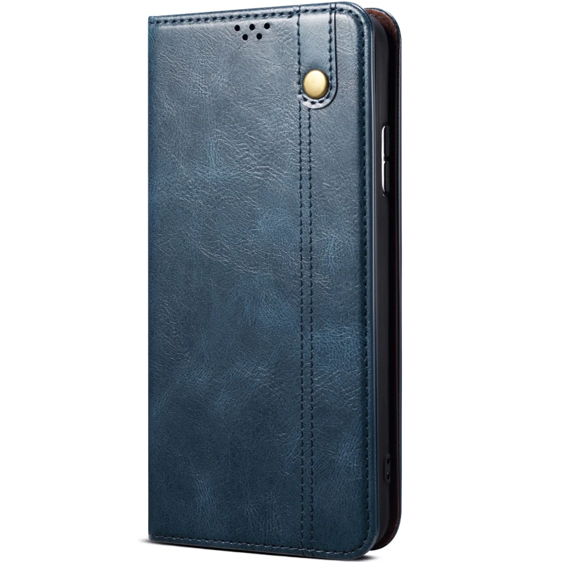 Шкіряний чохол-книжка Urban Leather series для Samsung Galaxy A16 4G/5G – Blue. Фото 1 з 4