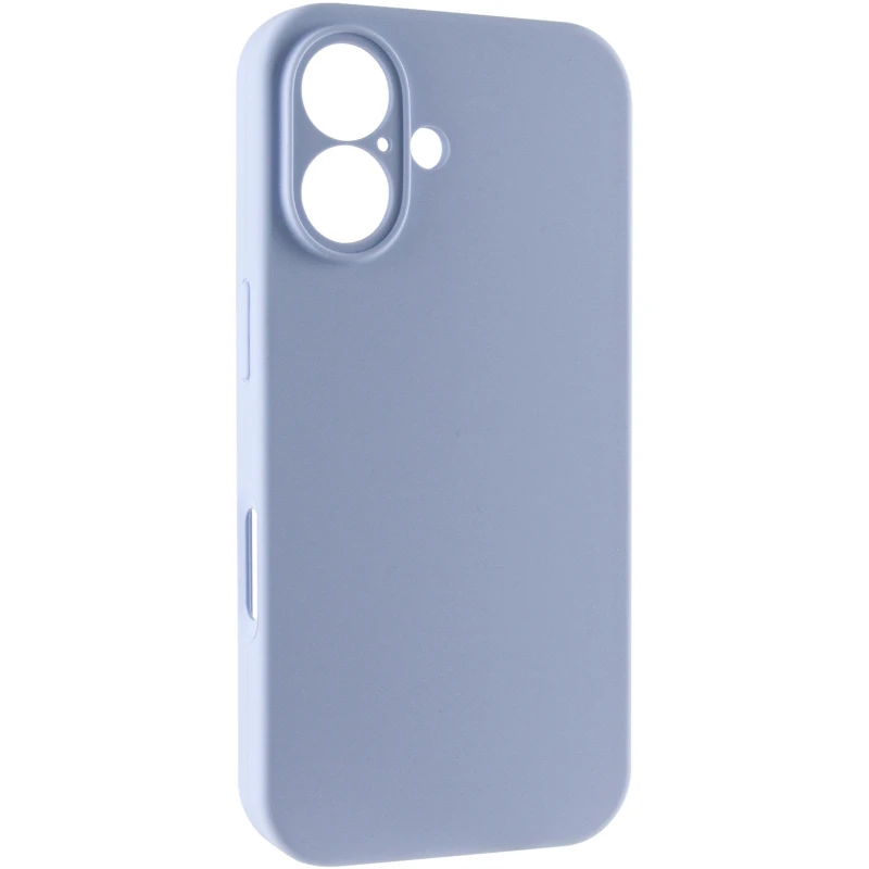 Чохол Silk Full Camera Protective (AA) NO LOGO для Apple iPhone 16 Plus – Блакитний / Lilac Blue. Фото 2 з 8