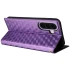 Кожаный чехол-книжка Rhombus Book для Samsung Galaxy A37 5G – Purple. Фото 6 из 7