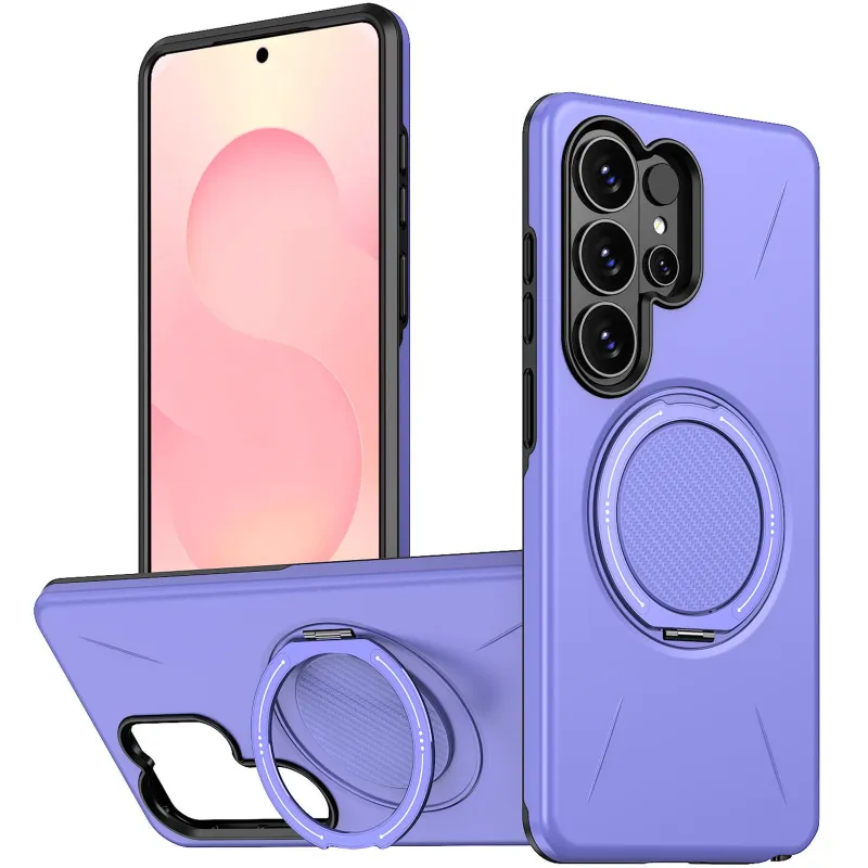 TPU+PC чохол Kalebol Magnetic Case для Samsung Galaxy S26 Ultra – Lilac. Фото 2 з 3