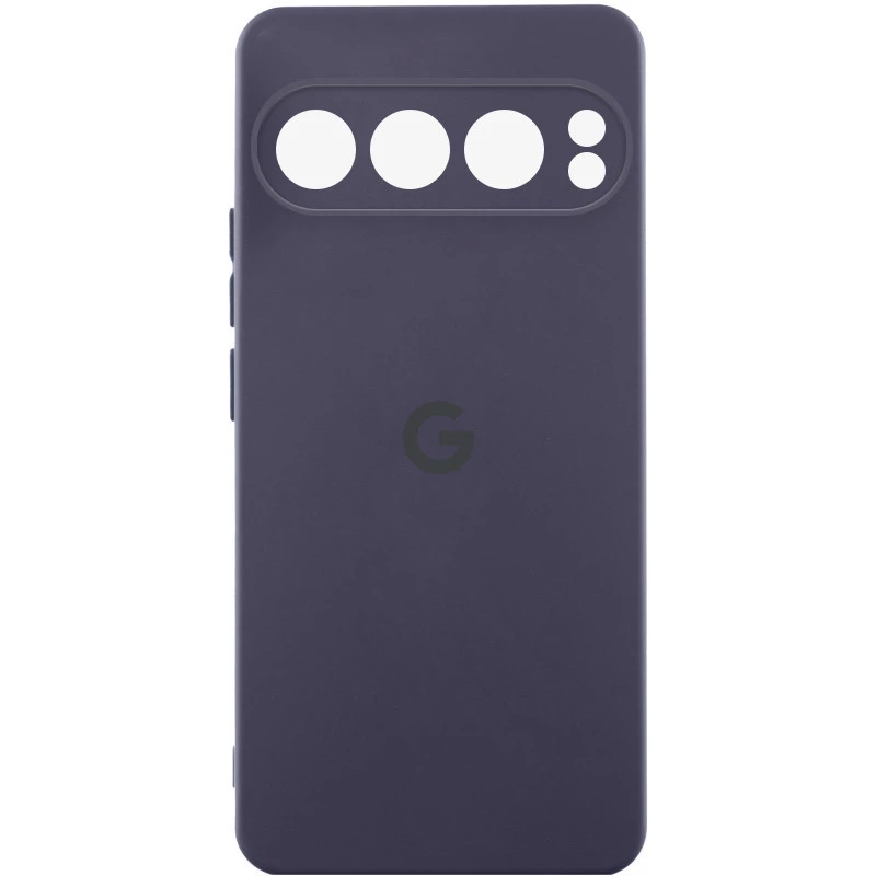 Чохол Silicone Case Lakshmi Premium L з закритою камерою на Google Pixel 9 Pro – Сірий / Dark Gray. Фото 1 з 5