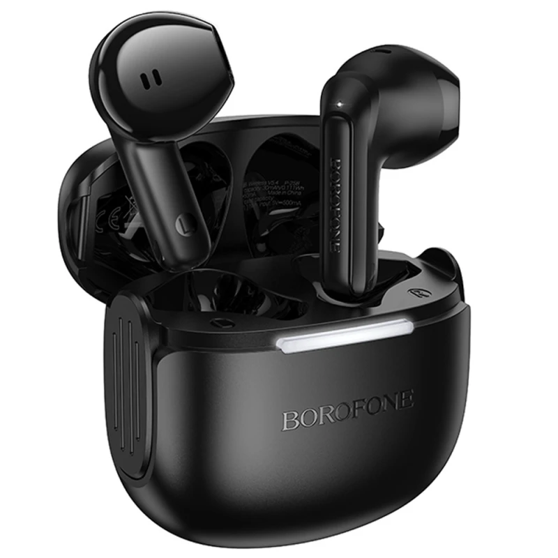 Бездротові TWS навушники Borofone FQ8 – Black. Фото 2 з 5