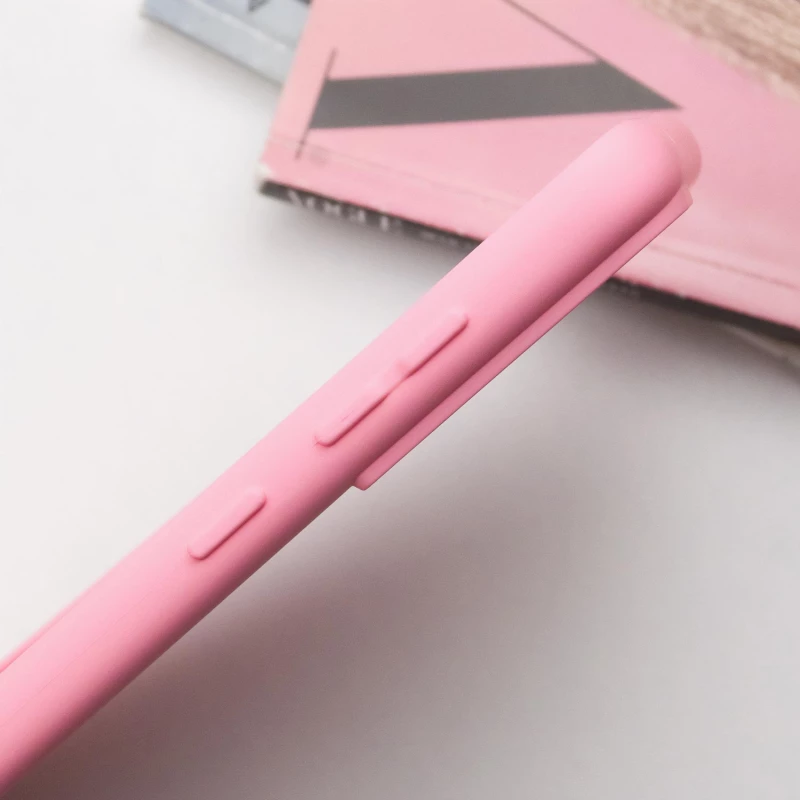 Чохол Silicone Case Lakshmi Plus з закритою камерою на Samsung Galaxy S21 FE – Рожевий / Pink. Фото 6 з 8