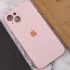 Чехол Silicone Case с защитой камеры для Apple iPhone 13 (6.1") – Розовый / Chalk Pink. Фото 6 из 7