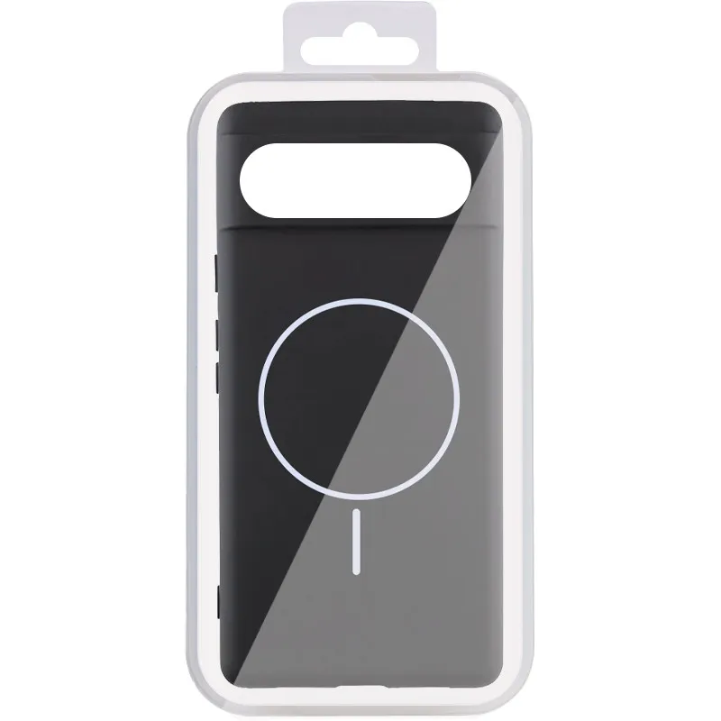 Чохол Silicone Cover Lakshmi (AA) with Magnetic Fit для Google Pixel 9 – Чорний / Black. Фото 6 з 6
