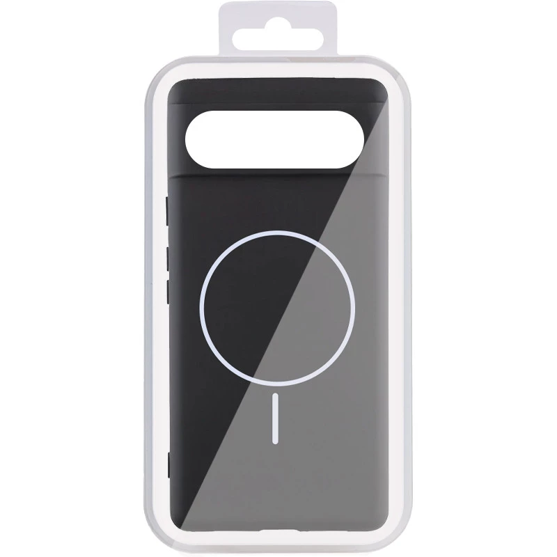 Силіконовий чохол Lakshmi MagFit для Google Pixel 9 – Чорний / Black. Фото 5 з 6