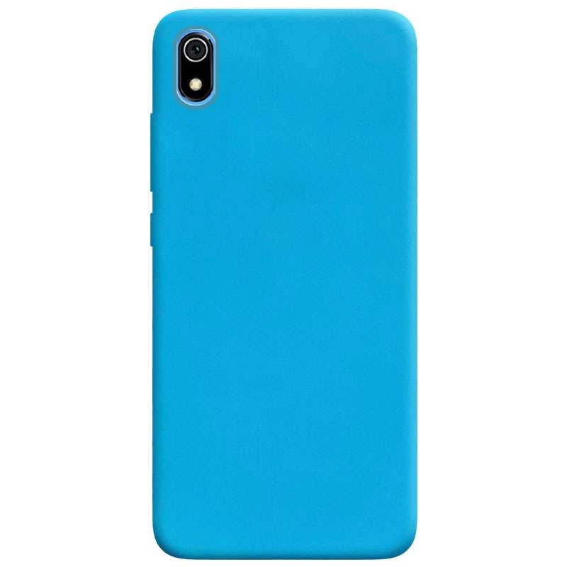 

Кольоровий силіконовий чохол на Xiaomi Redmi 7A (Блакитний)
