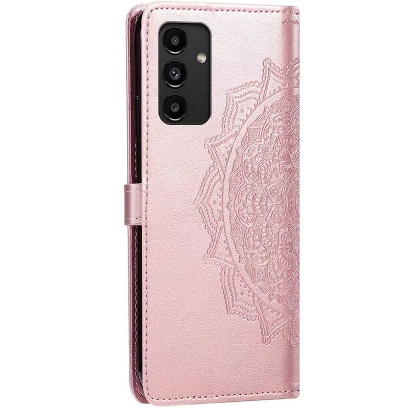 Кожаный чехол-книжка Art Case с визитницей для Samsung Galaxy A36 5G – Розовый. Фото 4 из 5