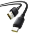 Дата кабель Baseus Silky Series OS Fast Charging USB to Type-C 100W (1m) (P10377703) – Cluster Black. Фото 3 з 5