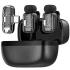 Петличний бездротовий мікрофон WIWU WM008 Dual-mic ANC Type-C – Black. Фото 4 з 6