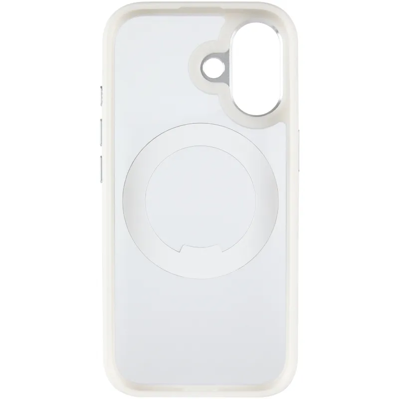 Чехол Ummi Stylish with MagSafe Ring для Apple iPhone 17 (6.3") – White. Фото 6 из 10