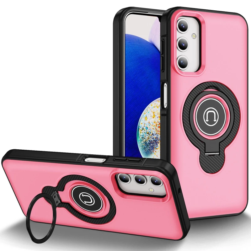 TPU+Textured PC Magnet для Samsung Galaxy A26 5G – Pink. Фото 1 з 4