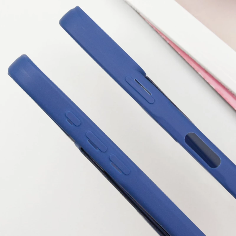 Чехол Вива с ремешком для Apple iPhone 16 Pro – Dark Blue. Фото 6 из 7