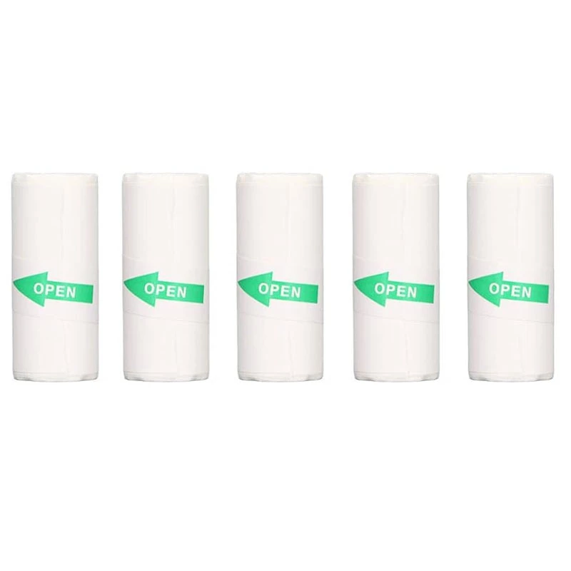 Набір самоклеящейся термобумаги для дитячого фотоаппарата і принтера (5шт) фото 1 з 1