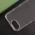 Ультратонкий силіконовий чохол 1мм на Apple iPhone 16e (6.1") – Безбарвний (прозорий). Фото 4 з 6