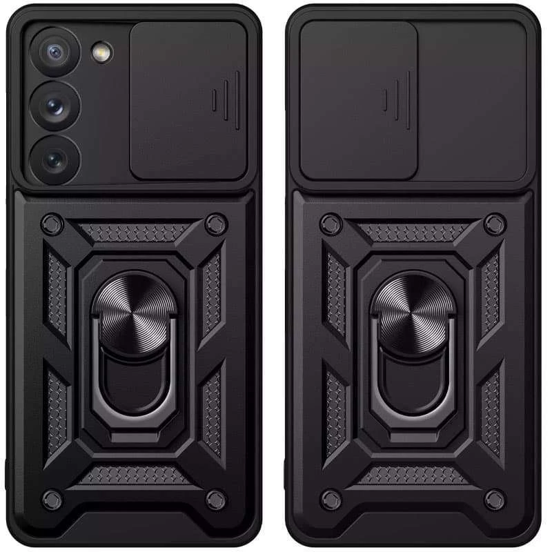 Протиударний чохол Serge Ring з захистом камери на Samsung Galaxy S23+ – Чорний. Фото 16 з 17