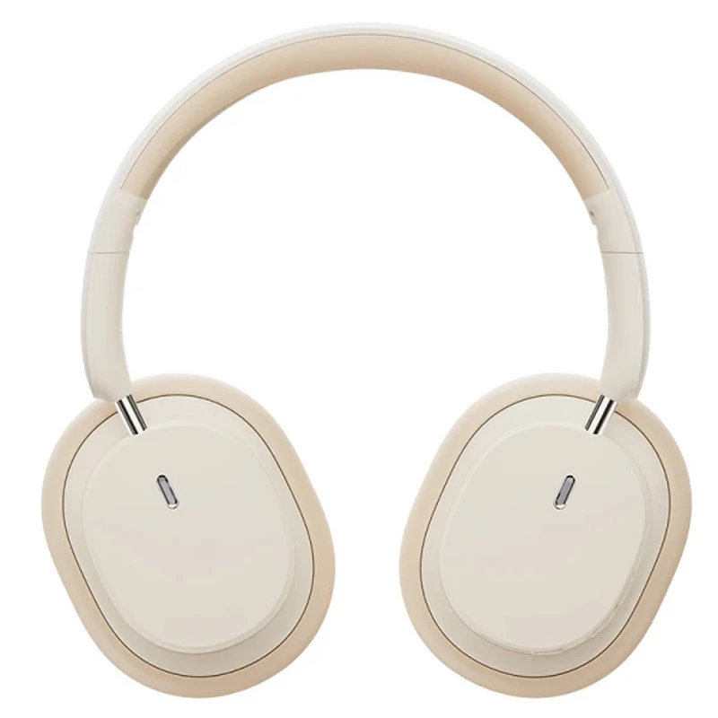 Накладні бездротові навушники Baseus Bowie D05 Wireless Headphones (NGTD02021) – Creamy-white. Фото 3 з 5