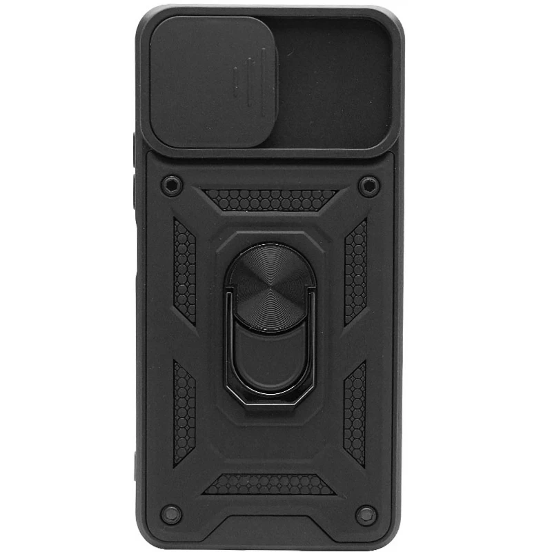 Удароміцний чохол Ummi Camshield Serge Ring (in box) для Xiaomi Mi 11 Lite – Чорний. Фото 2 з 2