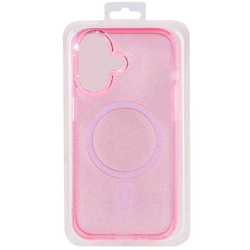 Чехол с блестками и MagSafe на Apple iPhone 16 Plus фото 2 из 2