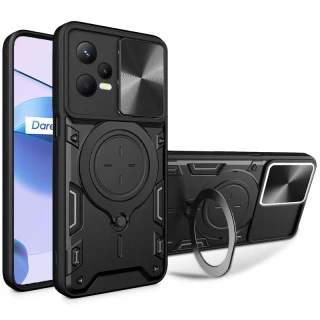 Ударостійкий чохол Bracket Ringstand із захисною шторкою для камери на Xiaomi Redmi Note 12 Pro+ 5G фото 1 Ударостійкий чохол Bracket Ringstand із захисною шторкою для камери на Xiaomi Redmi Note 12 Pro+ 5G фото 1 з 1