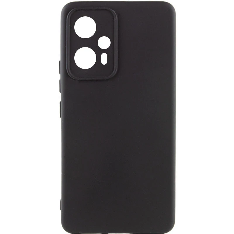 

Чехол Silicone Case Lakshmi с закрытой камерой для Xiaomi Poco F5 / Note 12 Turbo (Черный / Black), Чорний / black