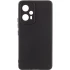 Чохол Silicone Case Lakshmi з закритою камерою на Xiaomi Redmi Note 12T Pro – Чорний / Black. Фото 1 з 4