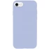 Чехол с закрытым низом Silicone Case для Apple iPhone SE (2020) – Голубой / Lilac Blue. Фото 1 из 1