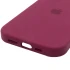 Чехол Silicone Case с закрытым низом для Apple iPhone 16 Pro – Бордовый / Maroon. Фото 14 из 15